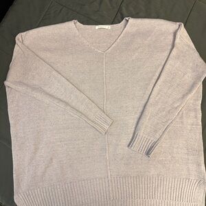 Staccato women’s V-Neck Sweater in Light Purple